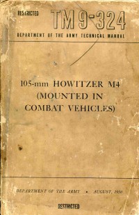 Image of 105-mm Howitzer M4 (Mounted In Combat Vehicles)