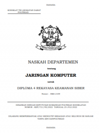 Image of E-Book Hanjar Jaringan Komputer Prodi Rekamsiber