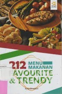 Image of 212 Menu Makanan Favorit dan Trendy