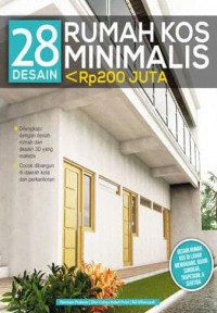 Image of 28 DESAIN RUMAH KOS MINIMALIS < RP 200 JUTA