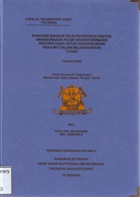 Image of Rancang Bangun Helm Pendeteksi Kantuk Menggunakan Pulse Sensor Berbasis Arduino Nano Untuk Kesiapsiagaan Prajurit Dalam Melaksanakan Tugas