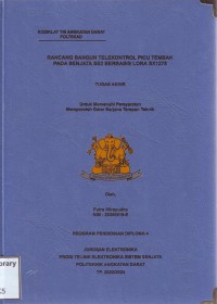 Image of Rancang Bangun Telekontrol Picu Tembak Pada Senjata SS2 Berbasis Lora SX1278