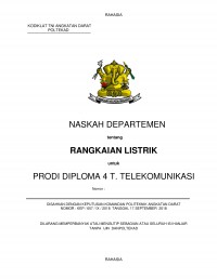 Image of E-Book Hanjar Rangkaian Listrik Prodi Telkommil