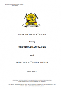 Image of E-Book Hanjar Perpindahan Panas Prodi Otoranpur