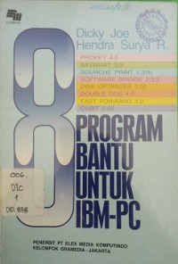Image of 8 Program Bantu Untuk IBM-PC