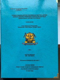 Image of Perencanaan Sistem Penggerak Motor Listrik dengan Sistem Pendingin Sirkulasi Air pada Kendaraan Listrik Poltekad