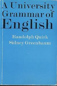 Image of A University Grammar of English