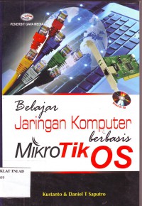 Image of BELAJAR JARINGAN KOMPUTER BERBASIS MIKROTIK OS