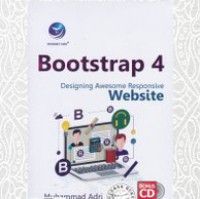 Image of Bootstrap 4, Designing Awesome Responsive Website + cd
