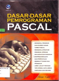 Image of DASAR-DASAR PEMROGRAMAN PASCAL