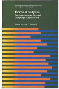 Image of Error Analysis - Perspectives on Second Language Acquisition