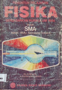 Image of Penuntun Pelajaran Fisika SMA Klas 3