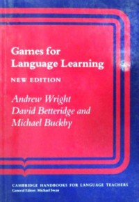 Image of Games for Language Learning-New Edition