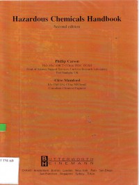 Image of Hazardous Chemicals Handbook (second edition)