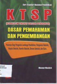 Image of KTSP-Dasar Pemahaman dan Pengembangan