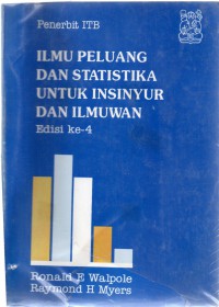 Image of Ilmu peluang dan statistika untuk insinyur dan ilmuwan