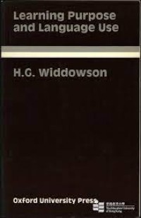 Image of Learning purpose and Language Use