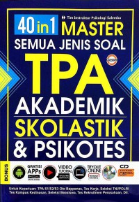 Image of Master Semua Jenis Soal TPA