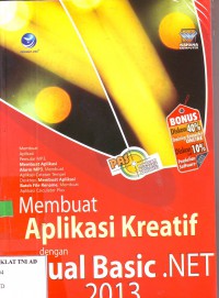 Image of Membuat Aplikasi Kreatif dengan Visual Basic.NET 2013