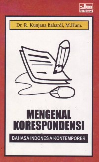 Image of Mengenal korespondensi bahasa Indonesia kontemporer