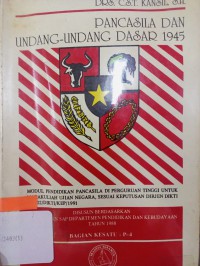 Image of Pancasila Dan Undang-Undang Dasar 1945 Bagian 1 : P-4