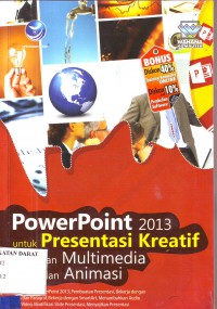 Image of PowerPoint 2013 untuk Presentasi Kreatif dengan Multimedia dan Animasi