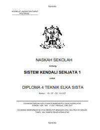 Image of E-Book Hanjar Sistem Kendali Senjata Prodi Elkasista