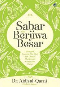 Image of Sabar dan Berjiwa Besar