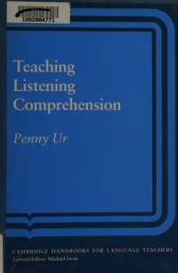 Image of Teaching Listening Comprehension