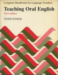 Image of Longman Handbooks for Language Teachers - Teaching Oral English - New Edition