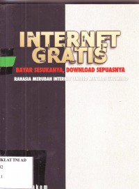 Image of INTERNET GRATIS - BAYAR SEPUASNYA,DOWNLOAD SEPUASNYA