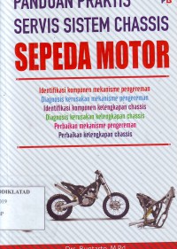 Image of PANDUAN PRAKTIS SERVIS SISTEM CHASIS  SEPEDA MOTOR