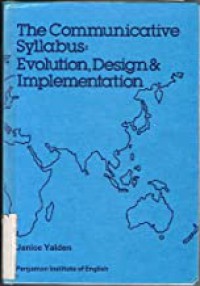 Image of The Communicative Syllabus: Evolution, Design & Implemantation
