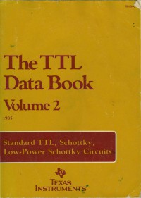 Image of The TTL data book volume 2 - Advanced Low Power Schottky, Advanced Schottky