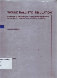 Image of WOUND BALLISTIC SIMULATION