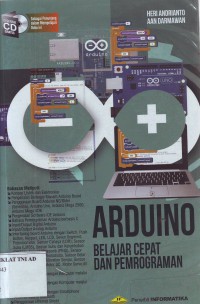 Image of ARDUINO BELAJAR CEPAT DAN PEMROGRAMAN