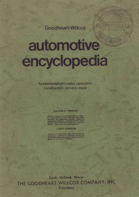 Image of Automotive encyclopedia - fundamental principles, operation, construction, service, repair