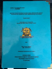 Image of Sistem Pengkondisian Udara pada Prototype Smart Integrated Aquaculture Greenhouse Poltekad