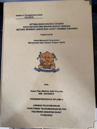 Image of Optimalisasi Akurasi Sensor pada Deteksi Dini Bahaya Banjir dengan Metode Regresi Linear dan Least Trimmed Squares