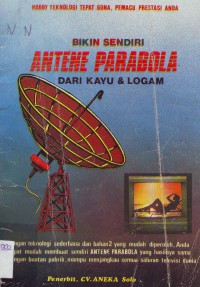 Image of Bikin Sendiri Antene Parabola Dari Kayu & Logam