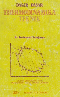 Image of Dasar-Dasar Thermodinamika Teknik