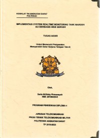 Image of Implementasi Real Time Monitoring Tank Marder 1A3 Berbasis Web Server