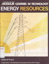 Image of Schools Council-Modular Courses In technology-Energy Resources