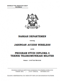 Image of E-Book Hanjar Jaringan Acces Wireless Prodi Telkommil