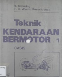 Image of Teknik Kendaraan Bermotor Jilid 1: Casis
