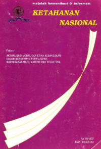 Image of Majalah Komunikasi & Informasi-Ketahanan Nasional No.66