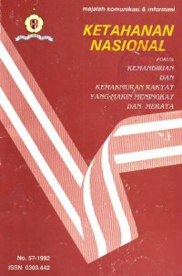 Image of Majalah Komunikasi & Informasi-Ketahanan Nasional No.57