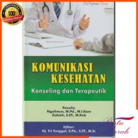 Image of Komunikasi Kesehatan Konseling dan Teropeutik