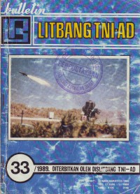 Image of Bulletin Litbang TNI AD No 33