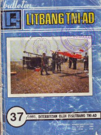 Image of Bulletin Litbang TNI AD No 37